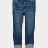 Adaptive Mid Rise Slim Ankle Jean (Women) - Solstice Wash