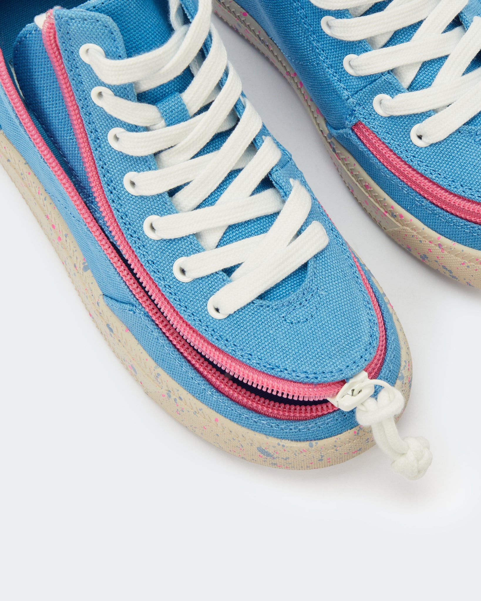 Classic High Top (Toddler) - Blue/Pink Speckle