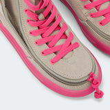 Classic High Top (Toddler) - Grey/Pink