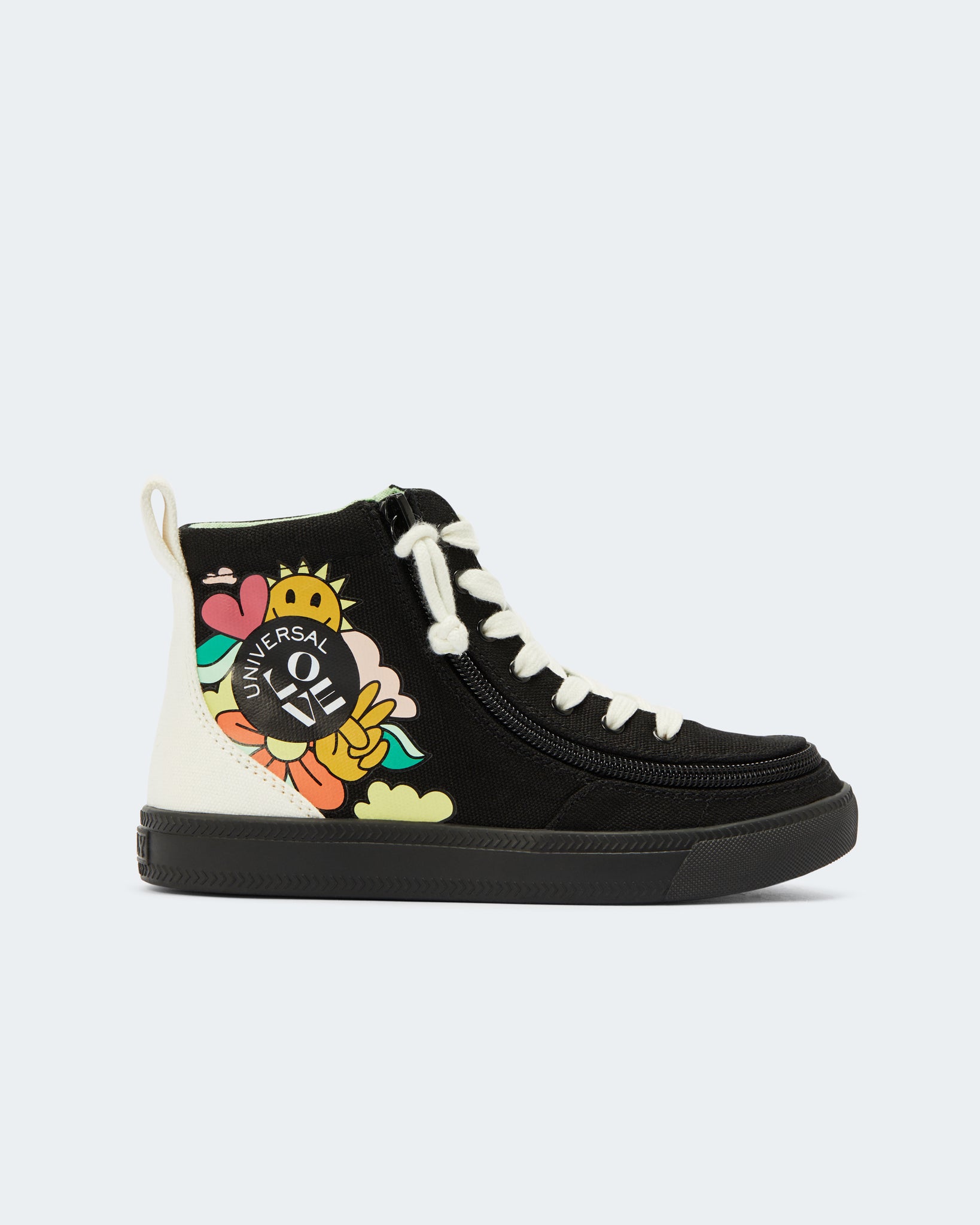 EH x Billy - Classic High Top (Toddler) - Universal Love Black