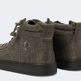 Street High Top (Kids) - Charcoal Jersey