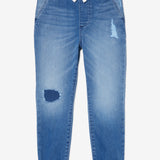 Arlo Rip & Repair Jogger (Boys) - Medium Wash