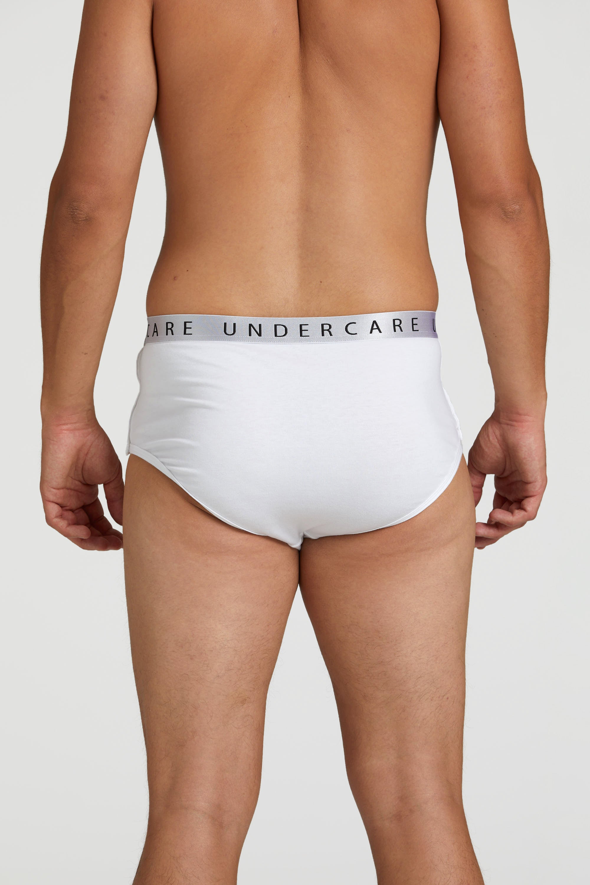 Undercare Adaptive Underwear: Men's Classic Brief with Easy Velcro Closure  and Fly Opening Black at  Men's Clothing store