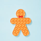 Gingerbread Man Pop It