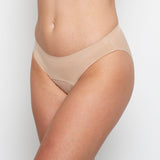 Seamfree Bikini Moderate/Heavy - Beige