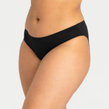Seamfree Bikini Moderate/Heavy - Black