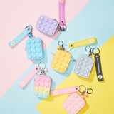 Pastel Coin Purse Pop It With Keyring