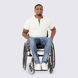 Seated Slim Straight Jogger (Mens) - Mosset Dark