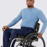 Seated Slim Straight Jogger (Mens) - Noyers Dark
