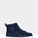 Classic High Top (Toddler) - Denim Glitter