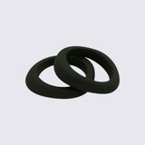 Organic Bangle - Smokey Black