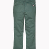 Stretch Chino (Boys) - Duck Green
