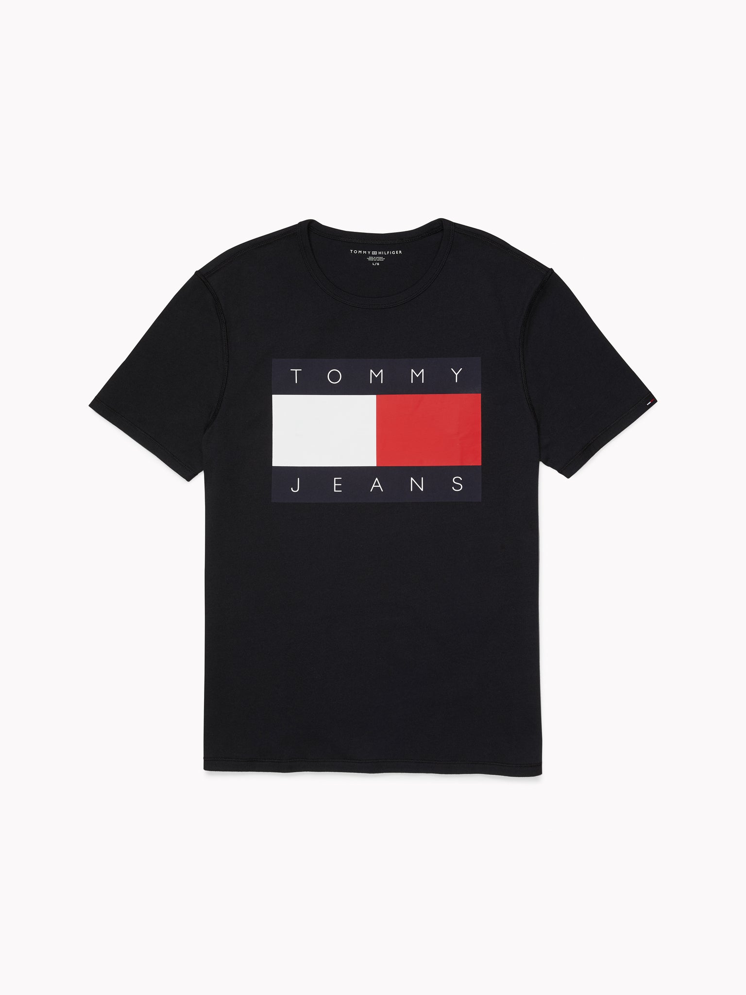 Tommy Flag T-Shirt - Black