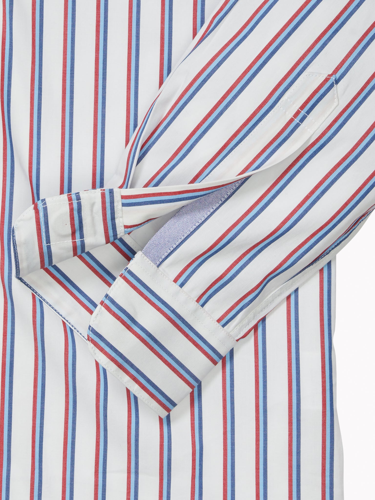 Lenny Stripe Shirt - White
