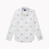 Granger Crested Woven Shirt (Womens) - White