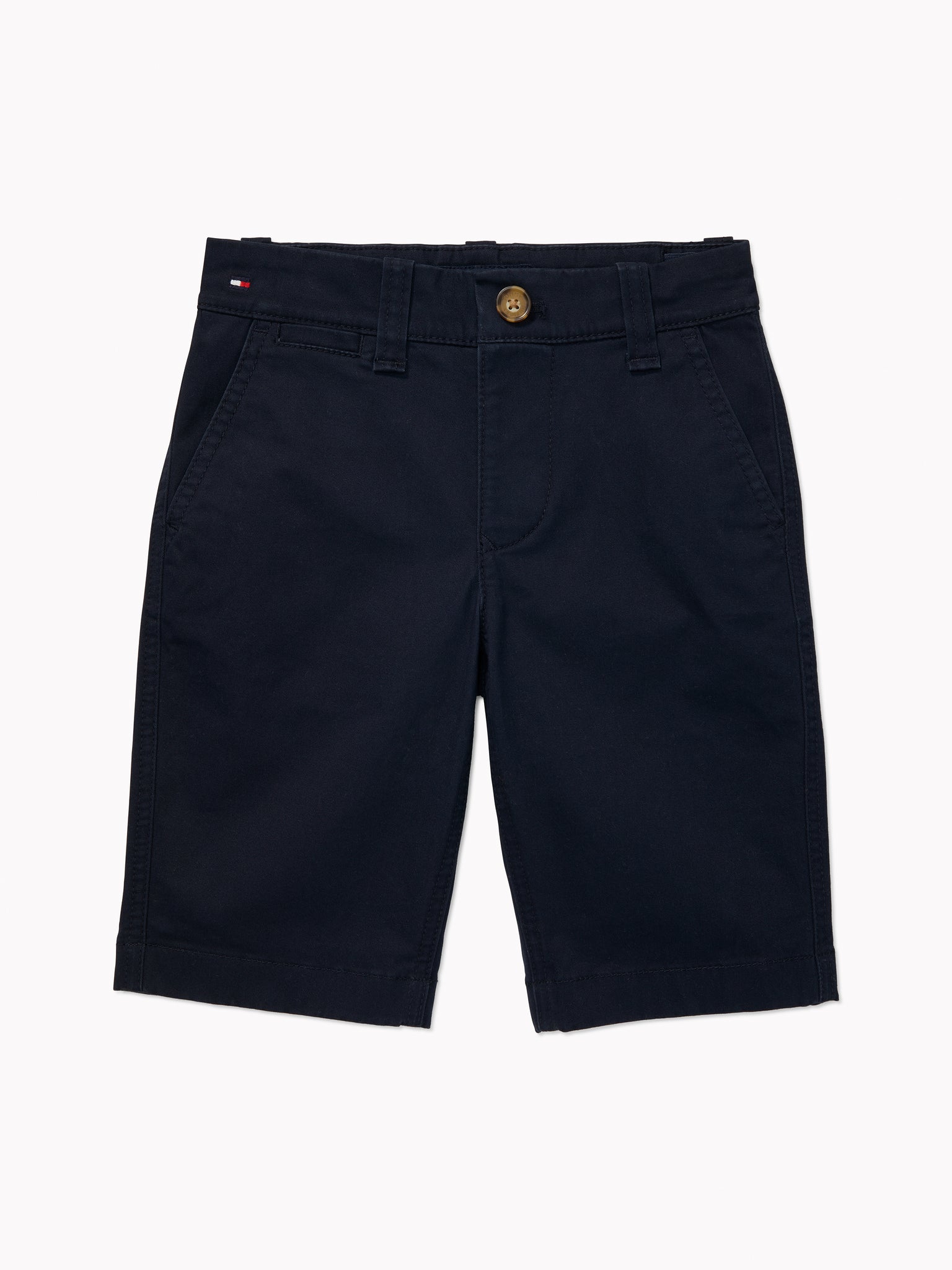 Seated Fit Solid Short (Boys) - Navy