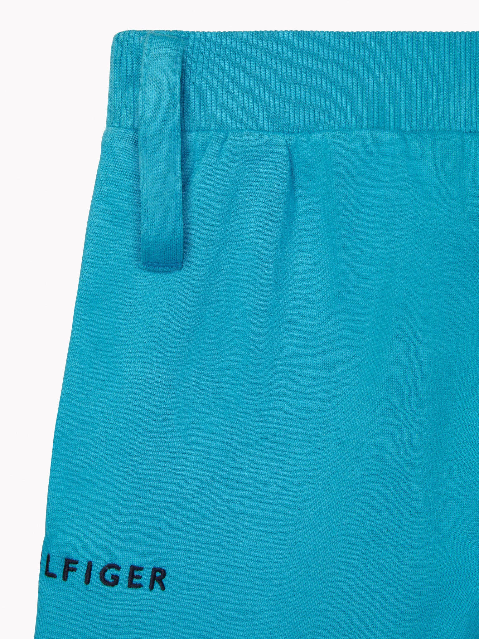 Seated Corp Knit Shorts (Girls) - Blue