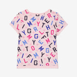 Harley Alphabet Tee (Girls) - Ballerina