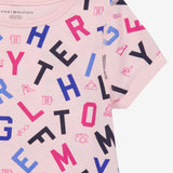 Harley Alphabet Tee (Girls) - Ballerina