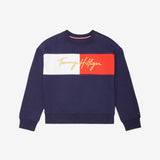 Logo Sweatshirt (Kids) - Blue
