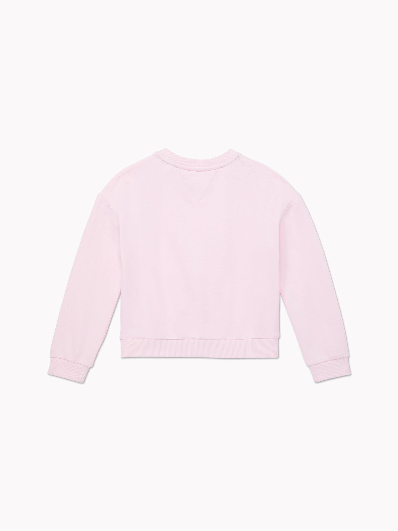 Tommy Script Sweatshirt (Girls) - Pink