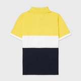 Colourblock Polo (Boys) - Vivid Yellow