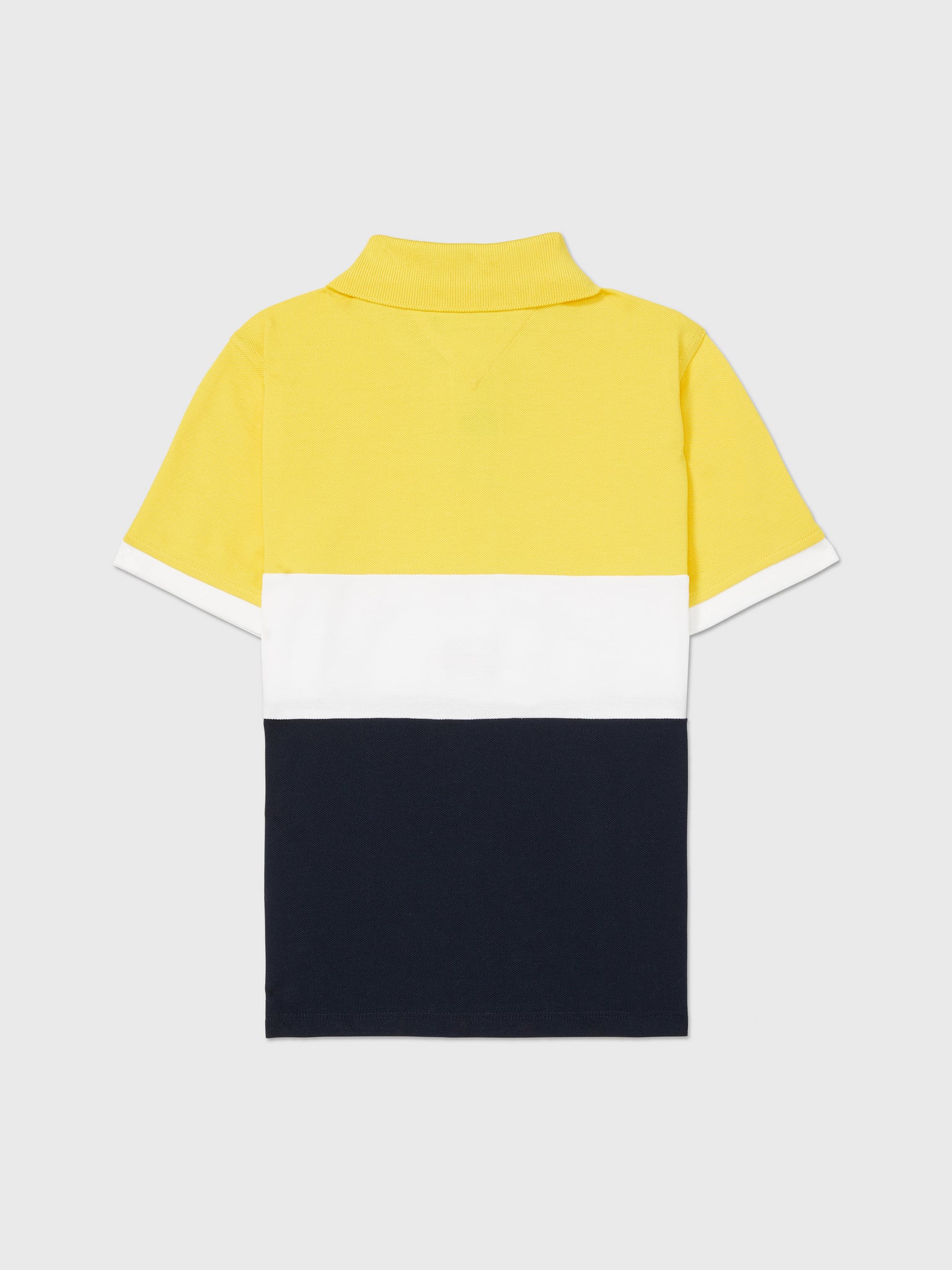 Colourblock Polo (Boys) - Vivid Yellow