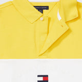 Colourblock Polo (Boys) - Vivid Yellow