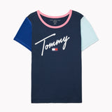 Evans Tee (Girls) - Navy