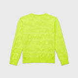 Tommy Jacquard Sweater (Kids) - Neo Lime