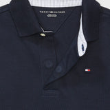 Solid Stretch Polo (Boys) - Desert Sky