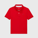 Solid Stretch Polo (Boys) - Primary Redi