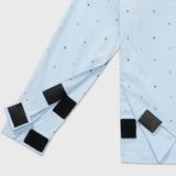 Micro Print Shirt (Boys) - Whimsical Blue