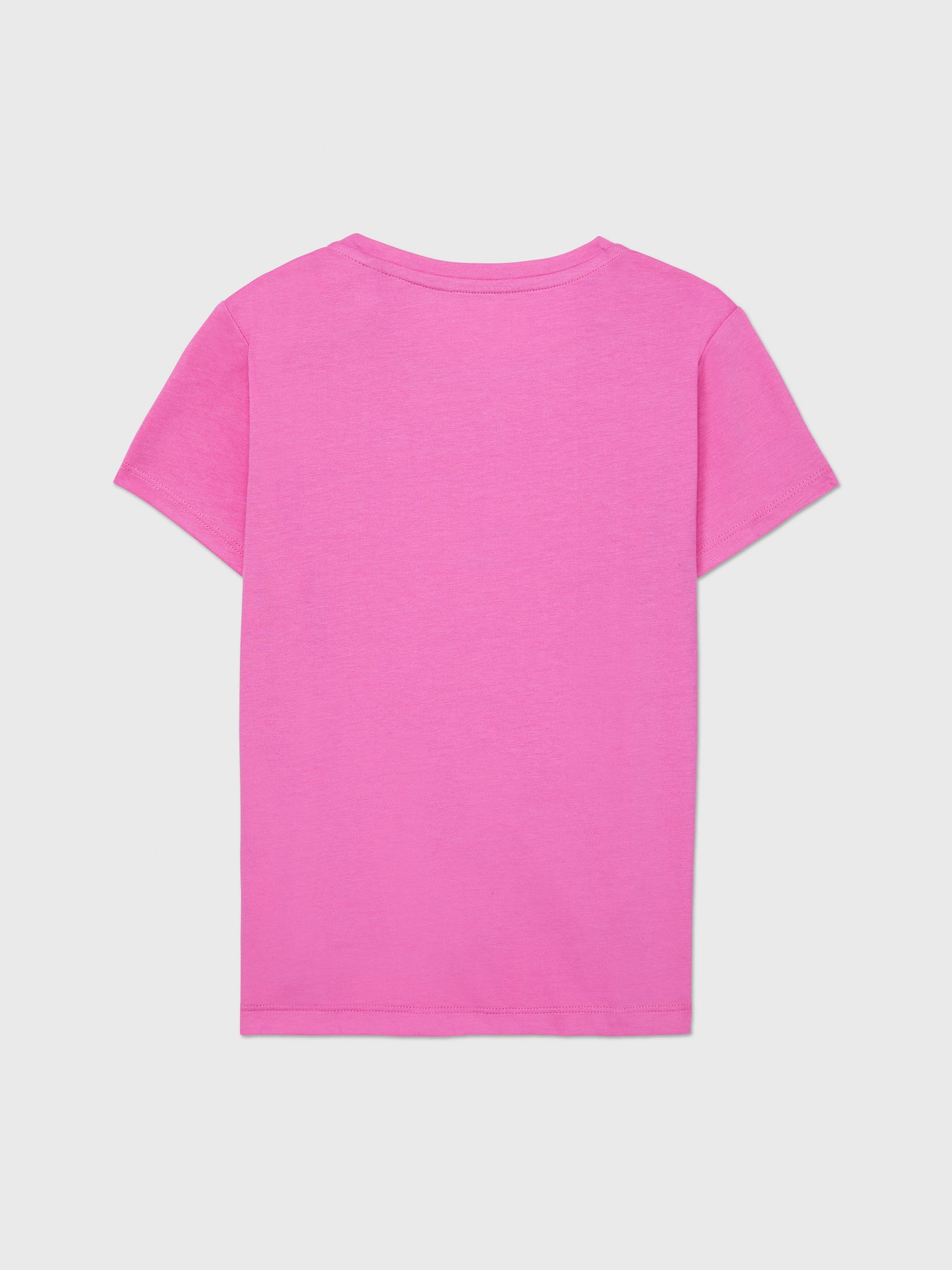 Sequin Flag Tee (Girls) - Pink