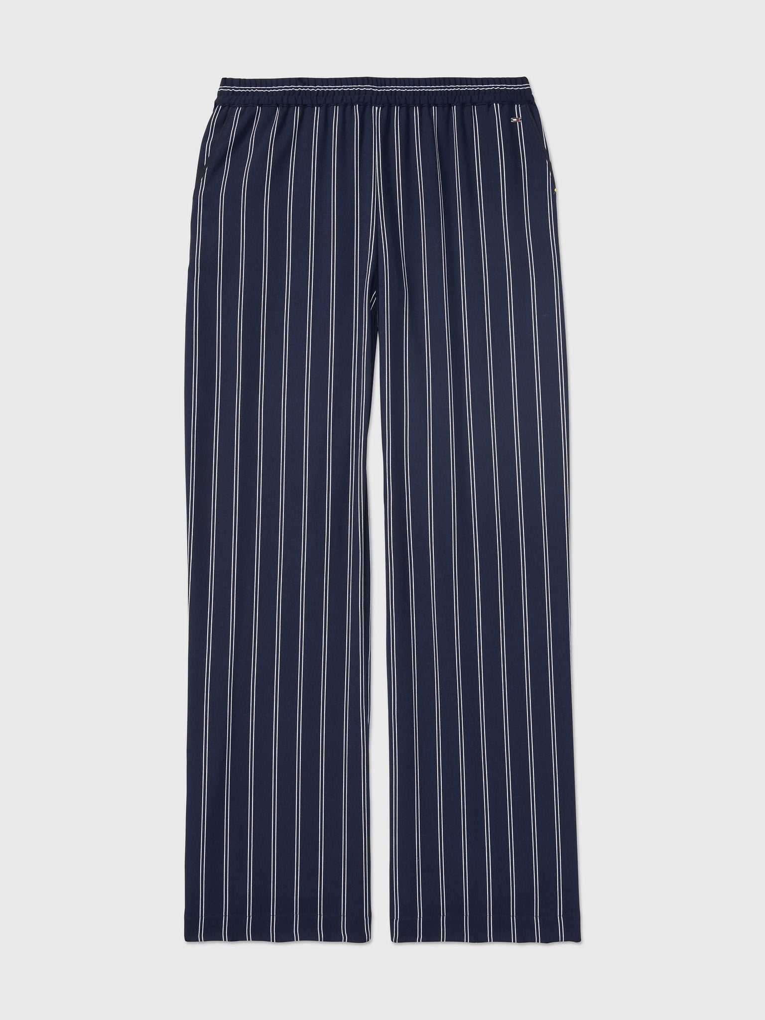 Stripe Wide Leg Pant (Womens) - Masters Navy