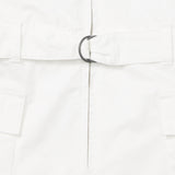 Short Coverall (Womens) - Fresh White