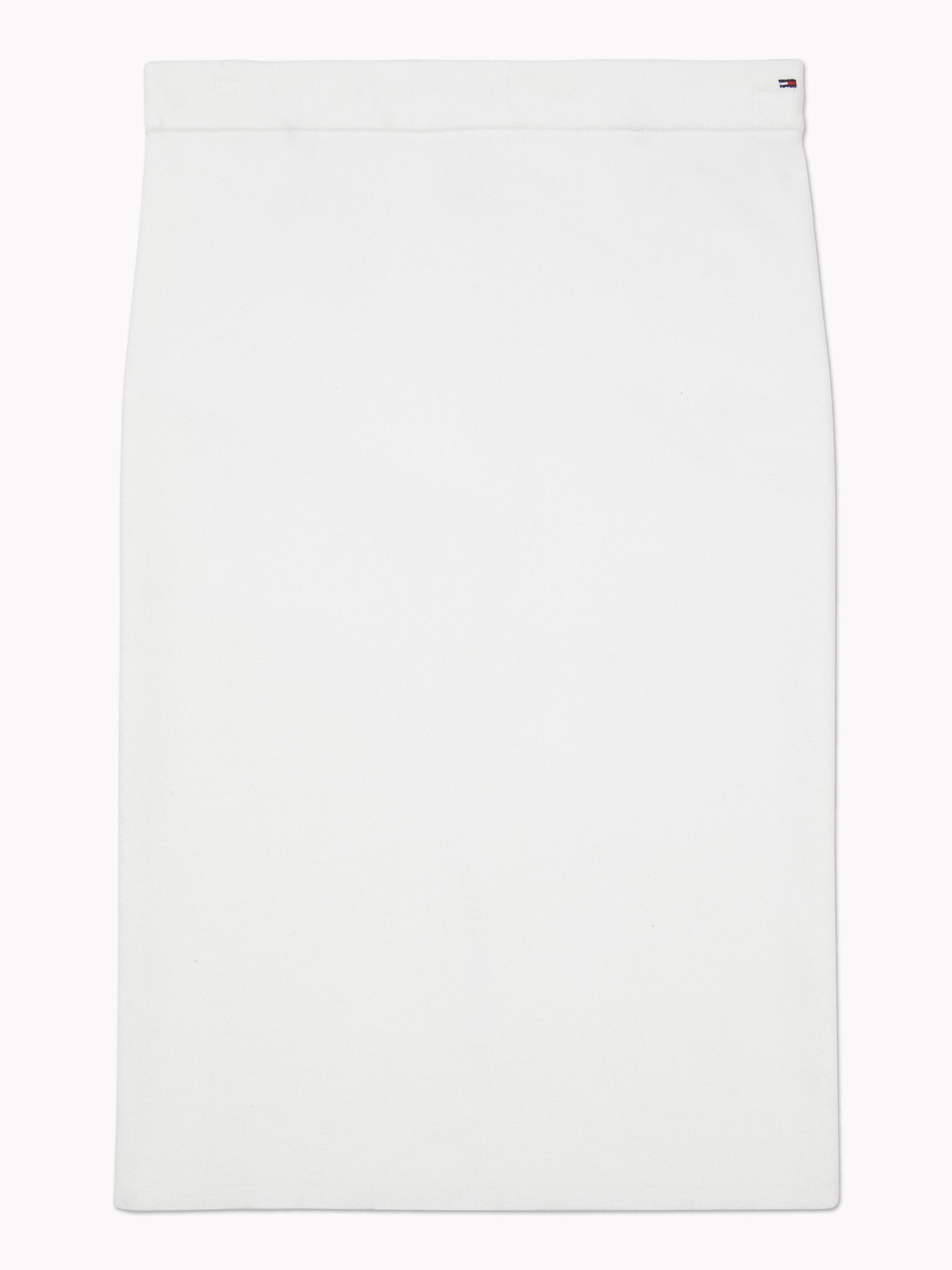 Ribbed Bodycon Skirt (Womens) - Fresh White