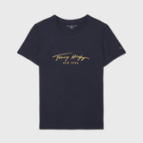 Signature Tee (Womens) - Desert Sky