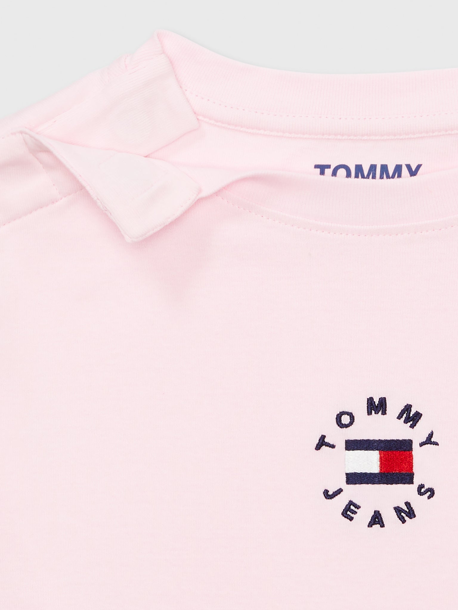 Cropped Tommy Tee (Womens) - Milk Berry