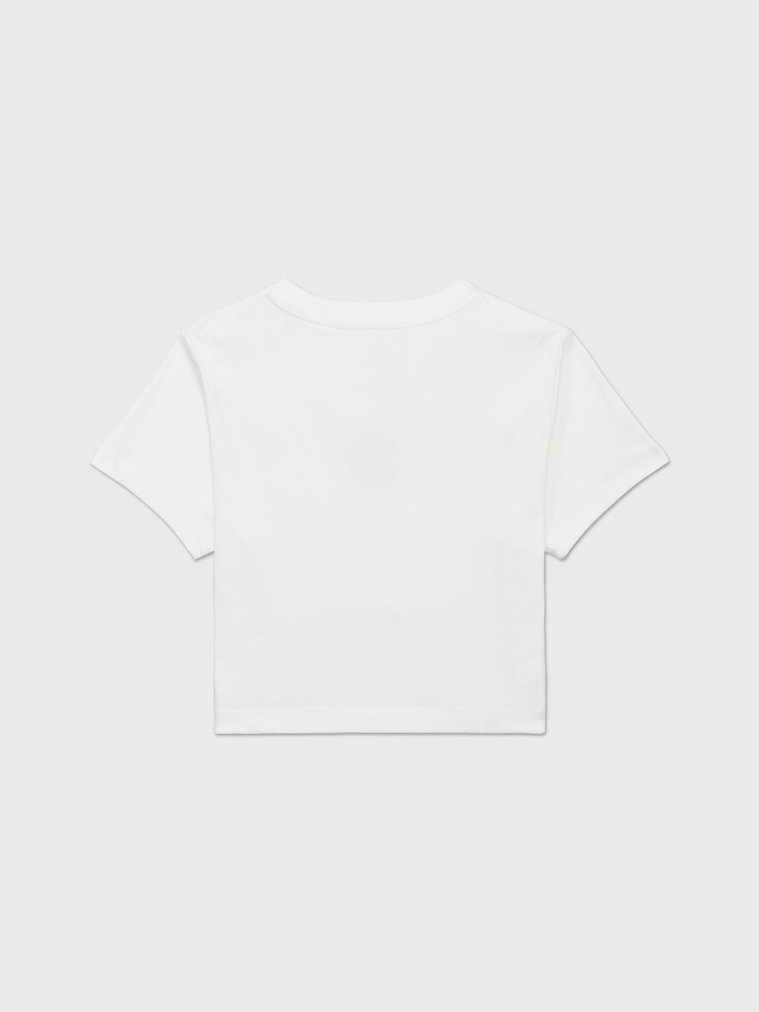 Cropped Tommy Tee (Womens) - Fresh White