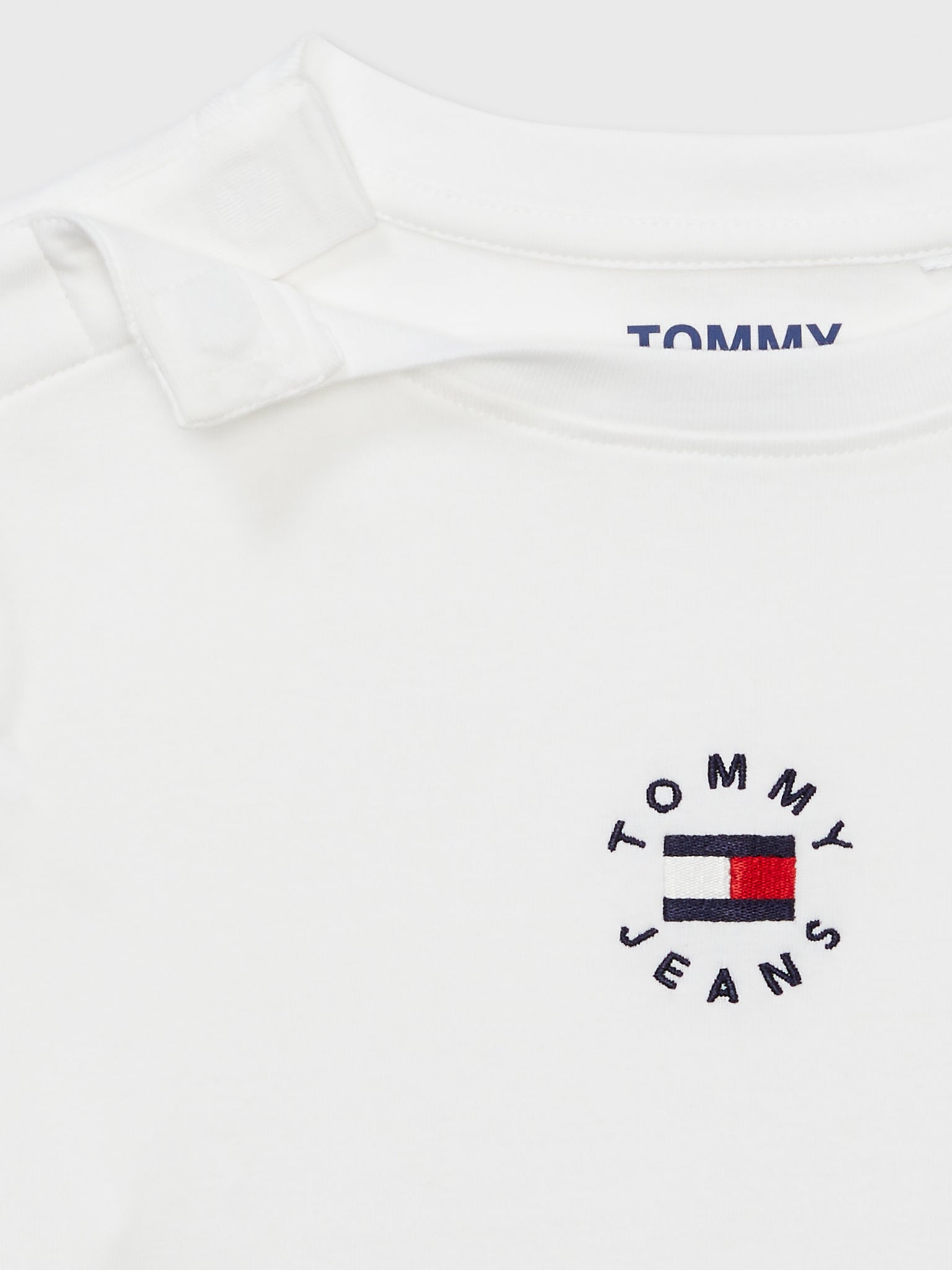 Cropped Tommy Tee (Womens) - Fresh White
