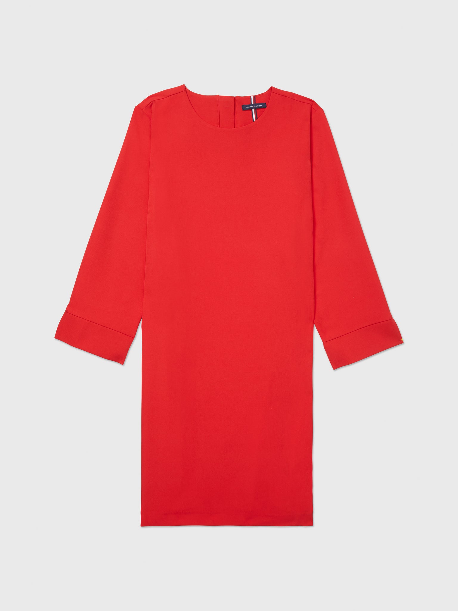 Logo Stripe Shift Dress (Womens) - Primary Red