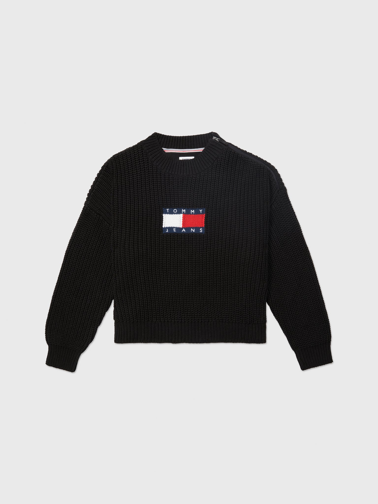Port Access Flag Sweater (Womens) - Dark Sable