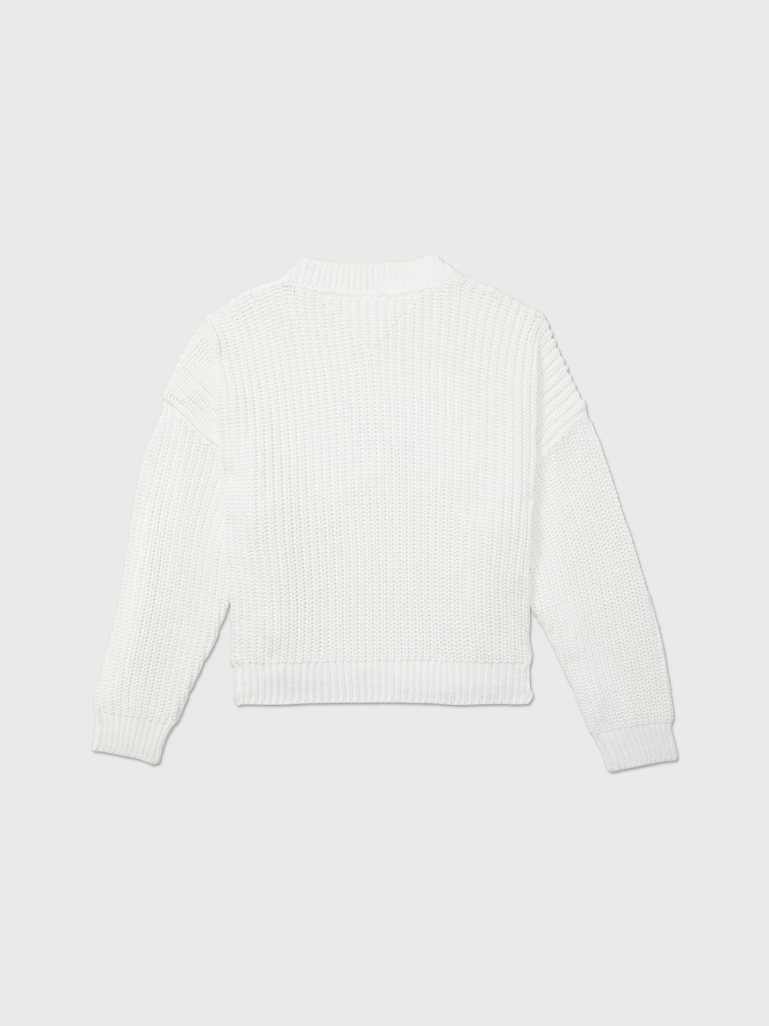 Port Access Flag Sweater (Womens) - Snow White