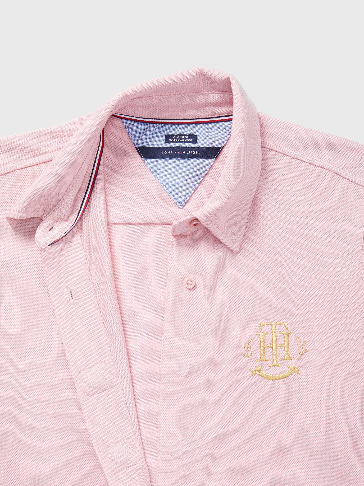 Monogram Shirt (Womens) - Glacier Pink