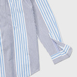 Classic Fit Multi Stripe Shirt (Mens) - Copenhagen Blue