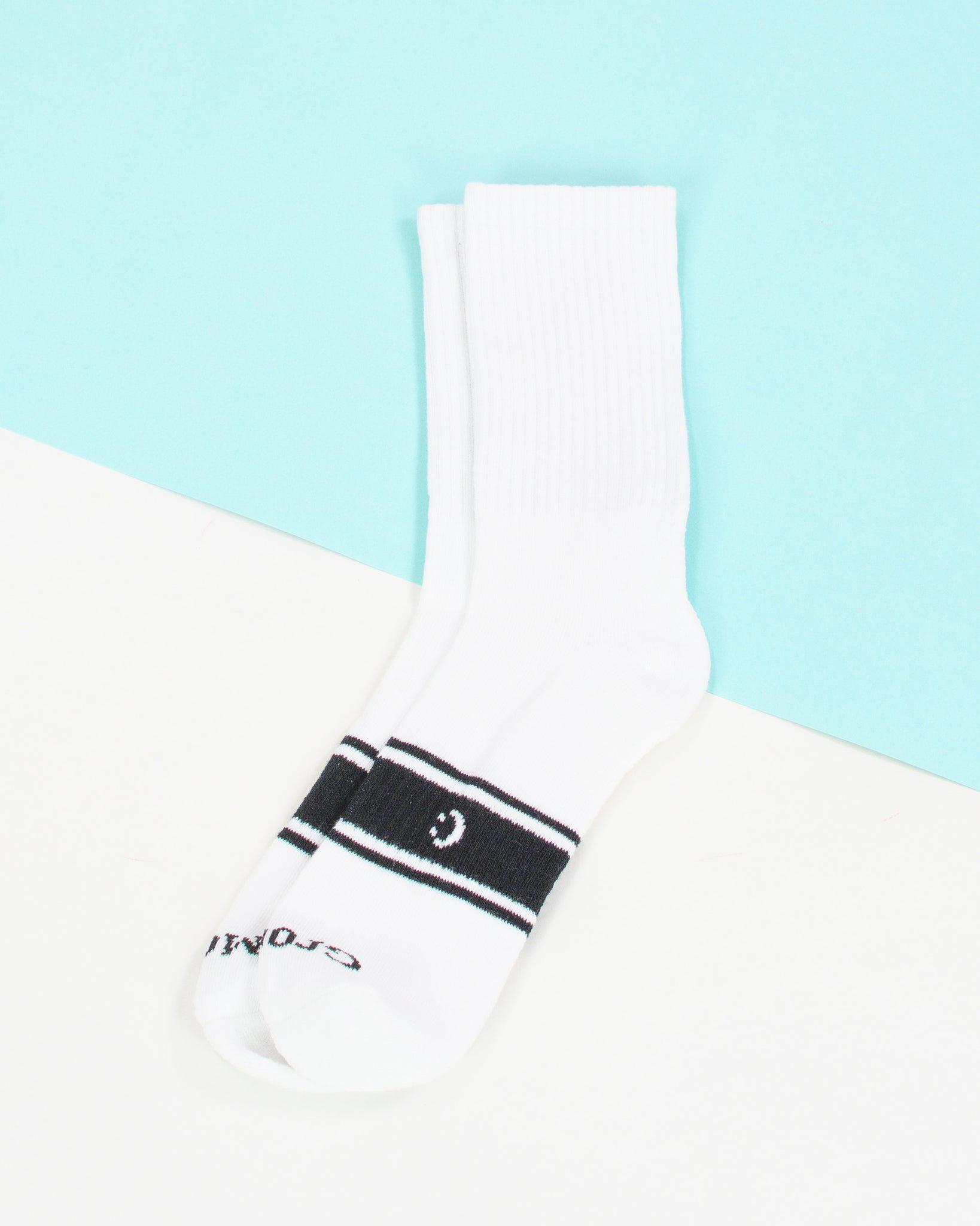 Active Crew Seamless Feel Sock (Adults) - White