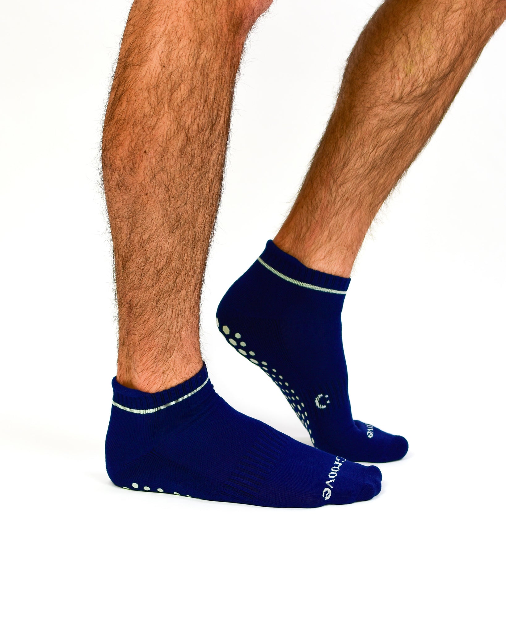 Grip Ankle Seamless Feel Sock (Adults) - Midnight Blue