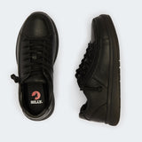 Comfort Sneaker (Women) - Black to the Floor Faux Leather