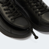 Comfort Sneaker (Women) - Black to the Floor Faux Leather